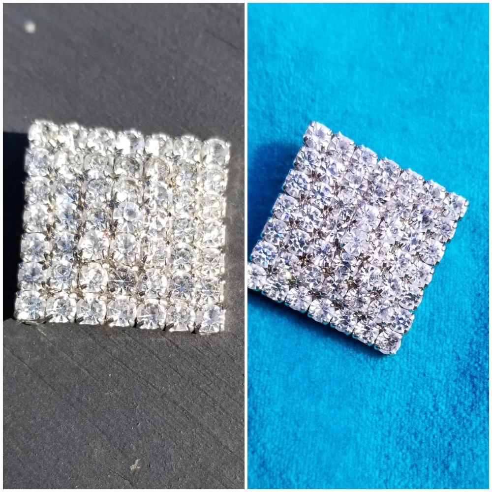 Vintage Rhinestone Brooch - Picture 10 of 13